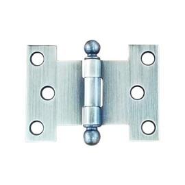Parliament Hinges for Doors, Shutters, or Windows, 3 Inch x 2.25 Inch (Antique Brass)