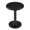 Powell Furniture Round Spindle Table, Black
