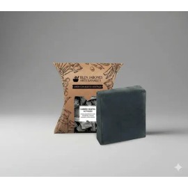 Jabón Artesanal Blen Carbón Activado 100 g  Limpieza Profunda y Piel Renovada                                                                         