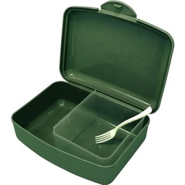 NERTHUS FIH 1349 Kids Football Lunch Box Lightweight and Easy Clean with Divider and Fork