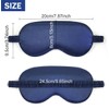 Sleep Mask Silk Eye Mask for Sleeping, Blackout Anti-Allergy Silk