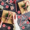 GuassLee 60Pcs Candy Canes Christmas Tree Decorations-Plastic Peppermint Candy Cane
