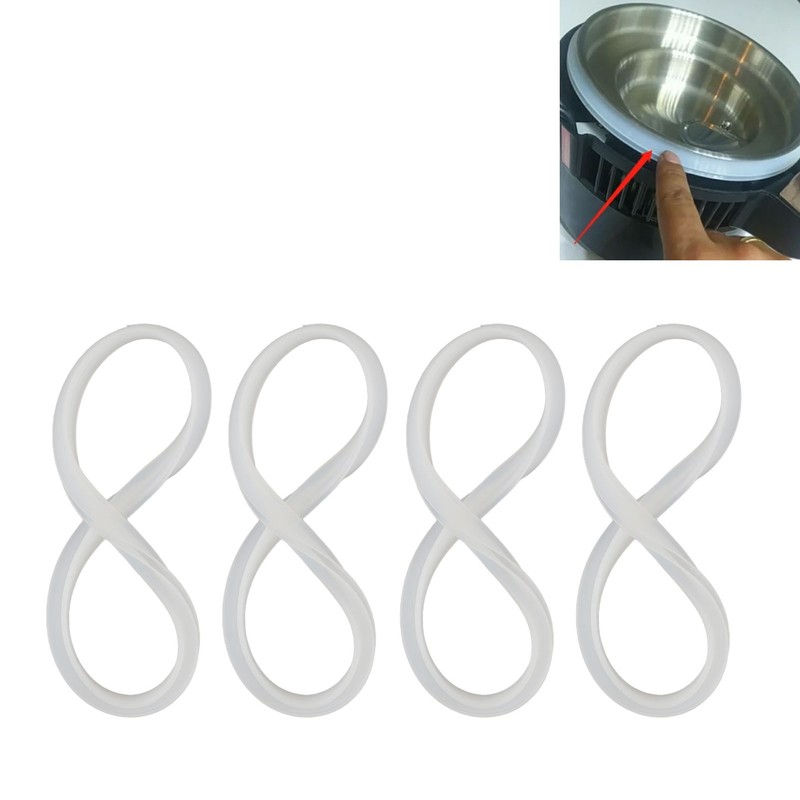 4PCS Water Distiller Sealing Ring Silicone Heat Resistance Water Distiller