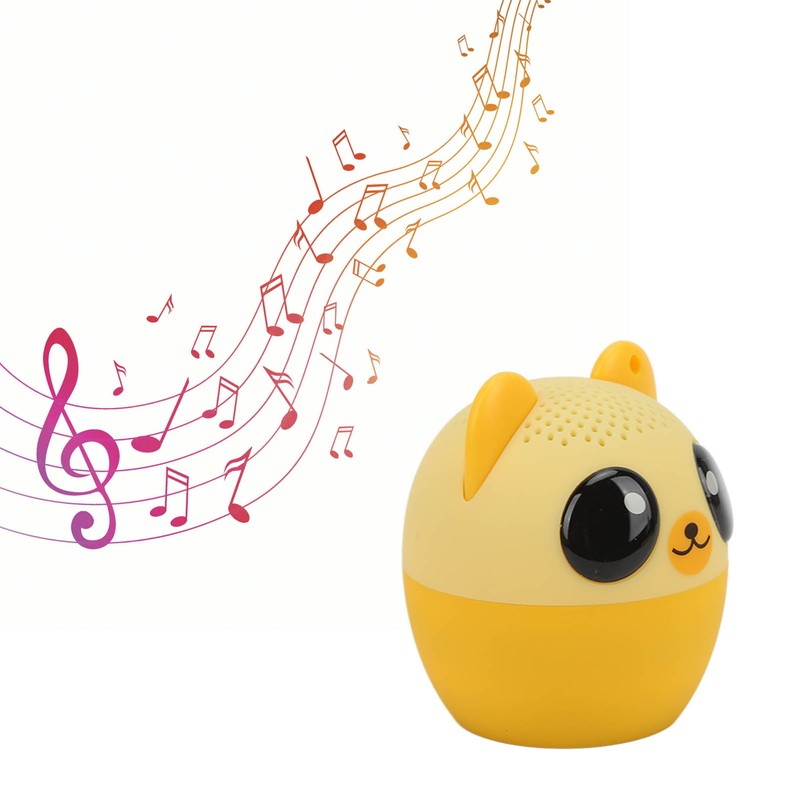 Pet Mini Bluetooth Speaker Cute Animal Wireless Loudspeaker with Selfie