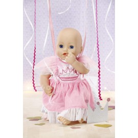 Dolly Moda Zapf Creation Princess Dress in Pink with Tulle for 39-46 cm Dolls