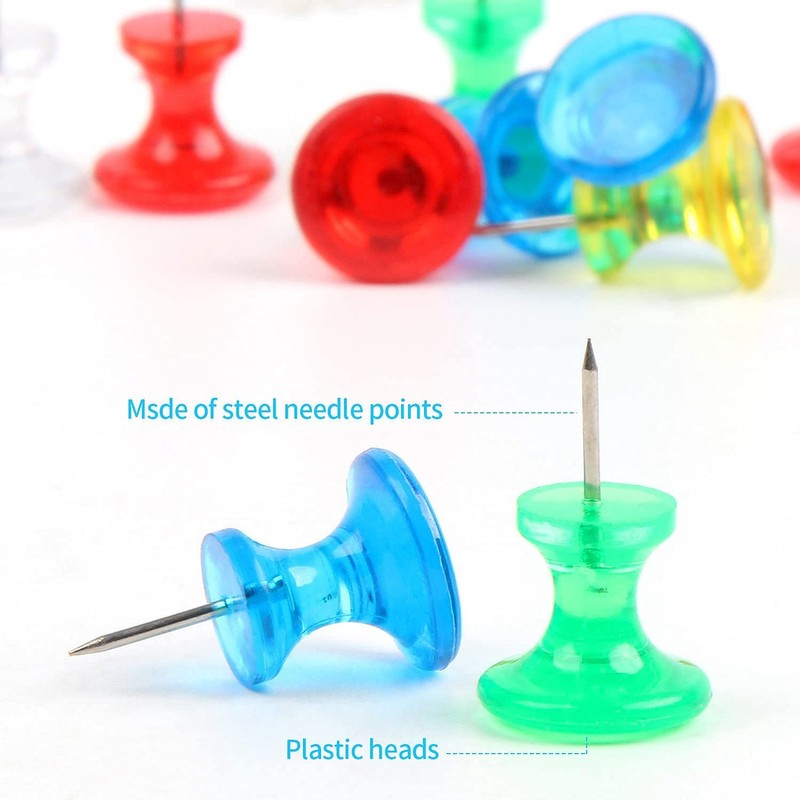 Micvtve Giant drawing pins per pack of 100 large drawing