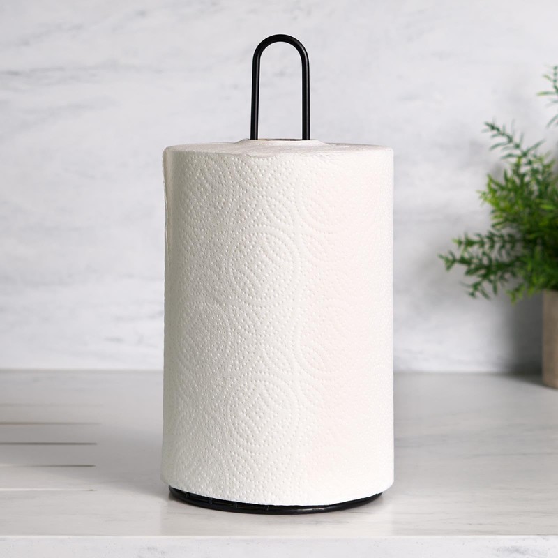 OHS Kitchen Roll Holder Wire, Free Standing Kitchen Roll Dispenser