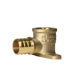 2 Pcs XFITTING 3/4 Inch Pex x 1/2 Inch Female NPT Drop Ear Elbow