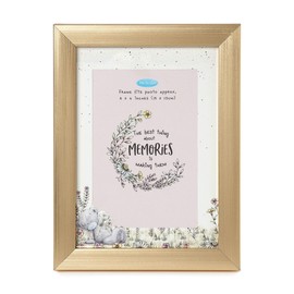 Me to You Gold Wildflower Tatty Teddy Photo Frame, 6 x 4