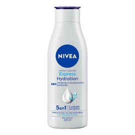Crema Corporal Nivea Express Hydration Piel Normal 220ml