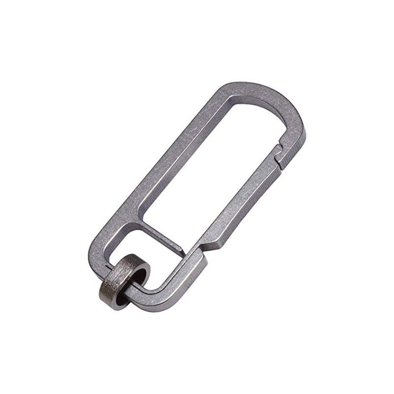 KOYOKOMA Multi-functional Carabiner Keychain Titanium Alloy TC4 Small Lightweight Outdoor