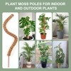 Moss Pole 4pcs 70cm Poles for Plants Bendable Plant Supports