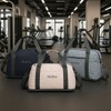 MonSiiLine Foldie Travel Bag Expandable, Gym Bag with Shoe Compartment,