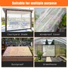 Tarpaulin, Waterproof, Transparent, 2 x 3 m Transparent Tarpaulin, Greenhouse,