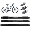 Bicycle Rear Fork Thru Axle Skewer, Quick Release Front Fork
