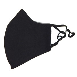 ICYROSE XXL 7"/ XL 6.5" Extra Large Face Mask Big and Tall 3 Ply Beard Mask Cotton with nose wire Filter Pocket adjustable ear loop (Linen Black XXL)