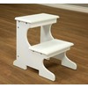 Frenchi Home Furnishing Step Stool, White