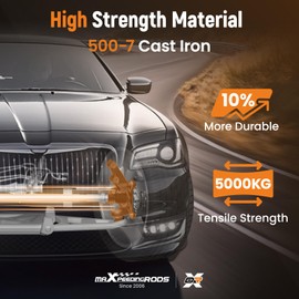 maXpeedingrods Left Right Front Steering Knuckles, for Dodge Charger/Challenger 2012-2021, for Chrysler 300 2012-2021 3.6 5.7L, 698-298/698-299