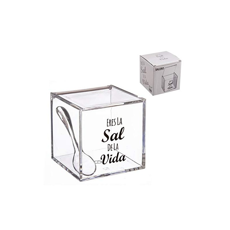 Dcasa Kitchen Salt and Sugar Shaker Super Original Acrylic -