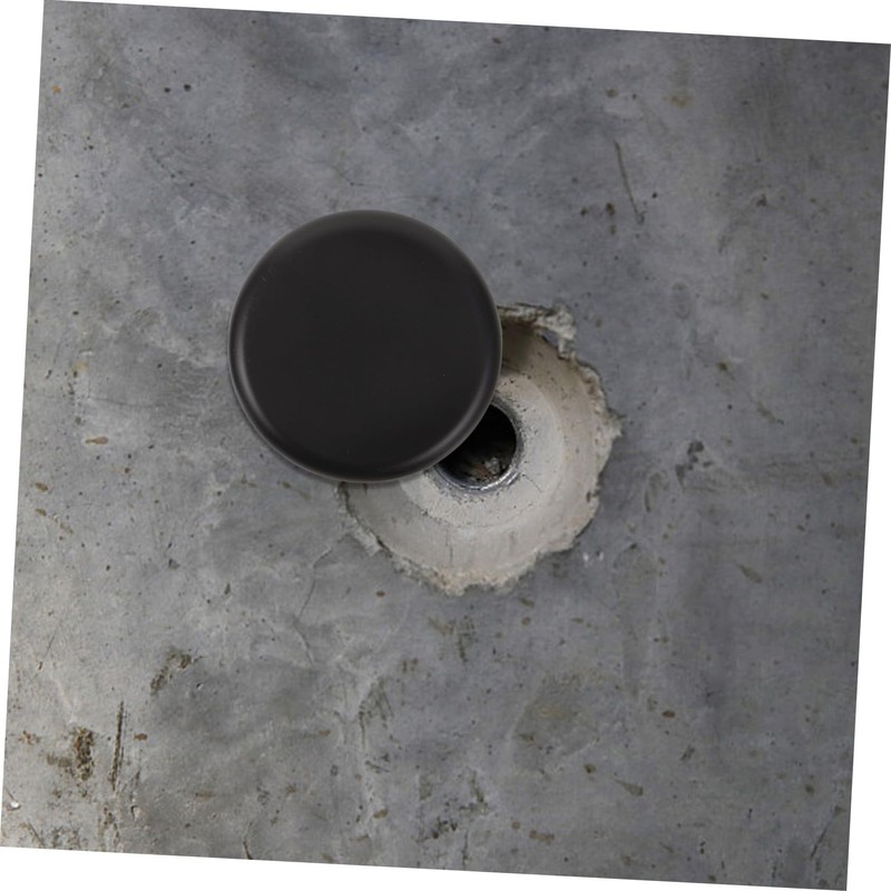 KOMBIUDA 2pcs Decorative Drywall Hole Covers Round Plastic Cover for