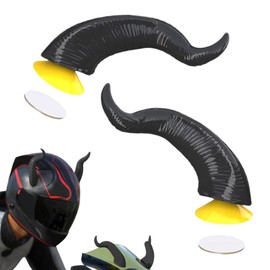 Horns for Helmets, Scooter Helmets Devil Horn | Small Devil Horns for Helmets Accessory Decor for Motorcycle Ski Helmets
