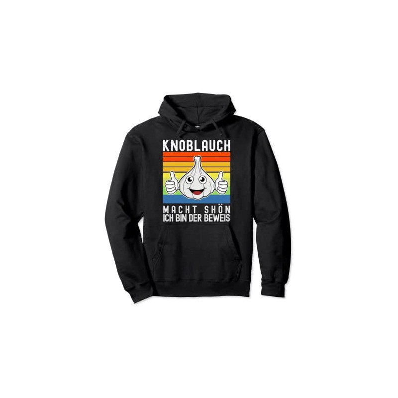 Garlic makes beautiful Knobi Garlic Pullover Hoodie