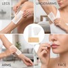 500-Piece Waxing Strips and Wax Stick Set - Non-Woven Wax
