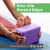 Gaiam Yoga Block - Supportive Latex-Free EVA Foam Soft Non-Slip
