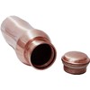 Curve Copper Water Bottle 34 Oz Joint Free-Ayurveda Health for