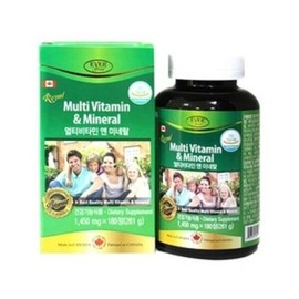 (NEW) Evergreen Multivitamin & Mineral 1450mg x 180 capsules / (NEW) 에버그린 멀티비타민 앤 미네랄 1450mg x 180캡슐