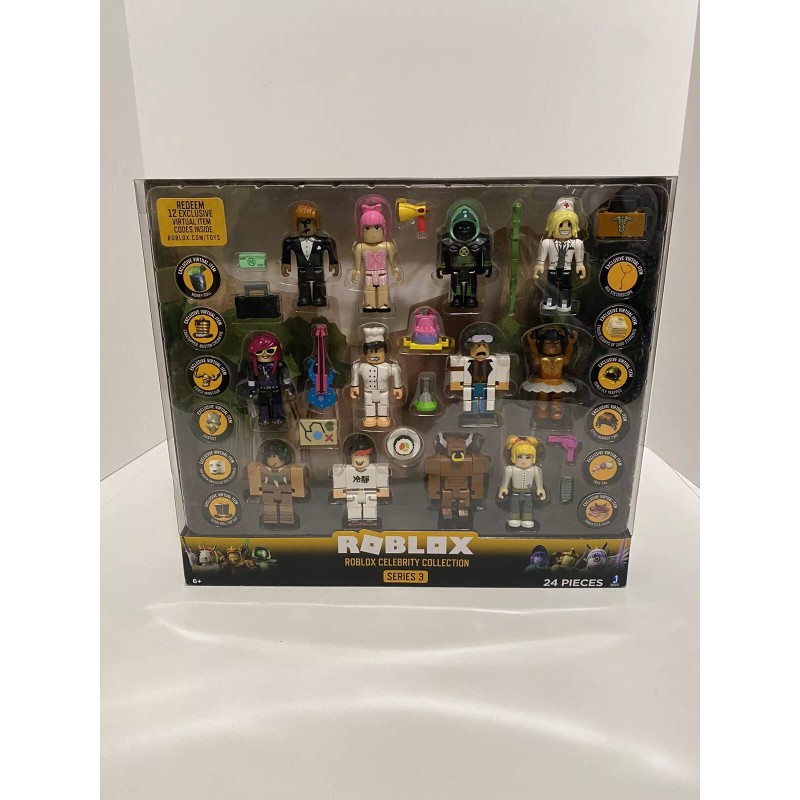 ROBLOX Celebrity Collection Series 3 New 12 Figures 12 Codes