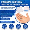 Ohrstöpsel – wiederverwendbar, ultraweiches Silikon, reduziert Lärm beim Schlafen, Lernen,