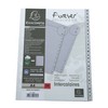 Exacompta - Ref 1726E - PP Printed Indices - For