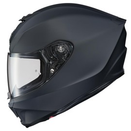 ScorpionEXO R330 Full Face Motorcycle Helmet with Pinlock Ready Shield and Bluetooth Ready Speaker Pockets DOT ECE Approved Solid (Matte Black - Small)