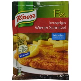Knorr Schnitzel Coating Mix Pack of 4 Easy to Prepare Original Made in Germany 3.52oz