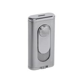 Xikar Verano 554G2 Flat Jet Torch Flame Cigar Lighter Gunmetal Warranty NEW