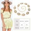 XZQTIVE Women Boho Chain Belts For Dresses Jeans Western Cowgirl