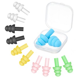 6 Pairs Small Ear Plugs for Sleeping, Soft Earplugs