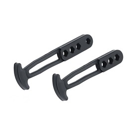 ZONADAH 2 Pieces Telescopic Ladder for Boat, Marine, Boat, Yacht, Sports, Jet, Swimming, Boarding, Telescopic Ladder Strap with 4 Adjustable Mounting Holes
