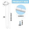 Enenes 21 Inch Foldable Hairpin Legs (4PCS) - Heavy Duty