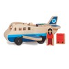 Melissa & Doug Wooden Airplane Play Set With 4 Play
