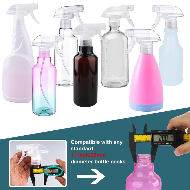 Spray Bottle Nozzles Plastic Heavy Duty Stream Trigger Spray Nozzle