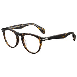 Calabria RNB 7003 Designer Panthos Reading Glasses +7.00 Tortoise Havana Brown Gunmetal Men Women Trendy Readers Eyeglasses