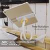 CLM-Tech Gooseneck Holder for 4-11 Inch Tablet PCs and Smartphones,