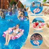 TUXUNQING Inflatable swimming bed, inflatable water hammock, air mattress pool,