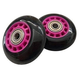 Wheels 2 Piece Black/Pin Clip Stick Deluxe Mini Genuine Replacement Langs Japan (RANGS)