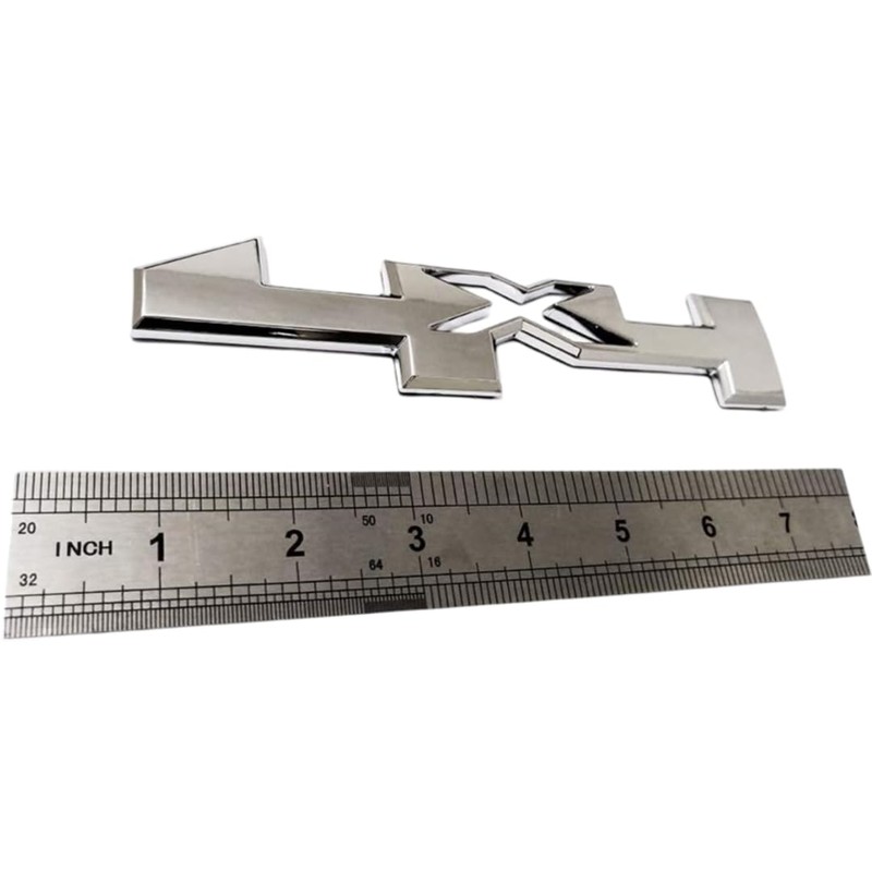 2pcs New 4 X 4 Door Emblem Badge 4x4 Nameplate