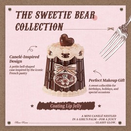 The Sweetie Bear Coating Lip Jelly, Cool Baby Pink