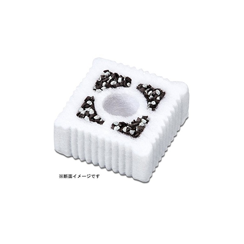 jekkusu [rokabo-i Medium zeoraito & Activated Carbon Matte Cases-White-Rubber, Pack