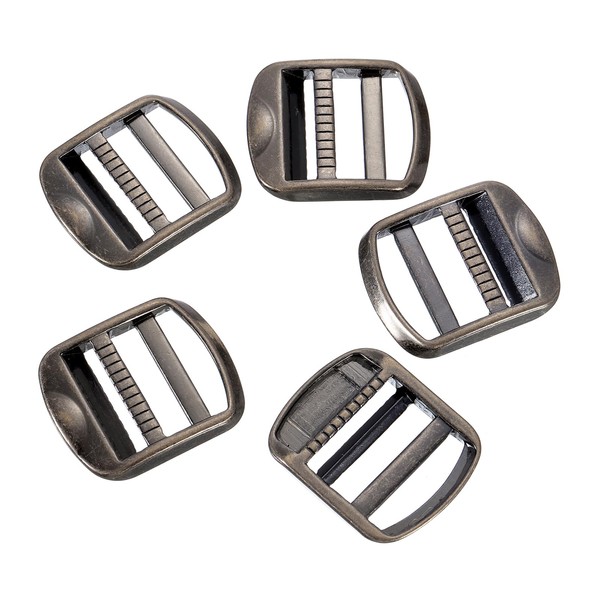 uxcell Metal Ladder Lock Slider, 5Pcs 1" - Zinc Alloy